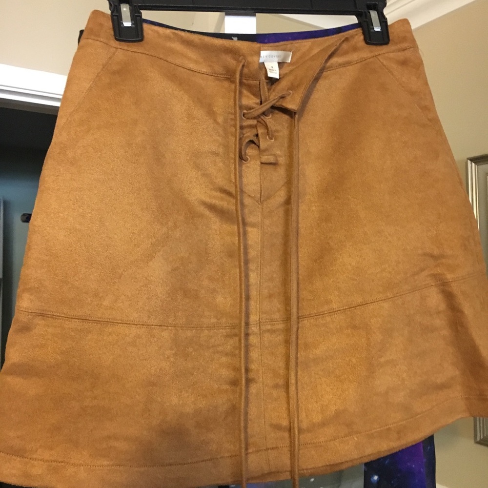 Brown skirt